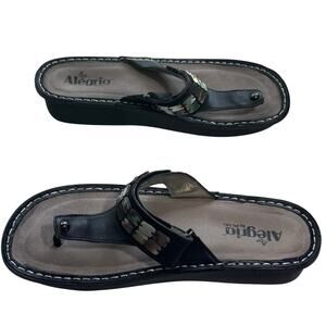 Alegria CAR-01 Black Carina Sandals Size 42 11.5 Boho
